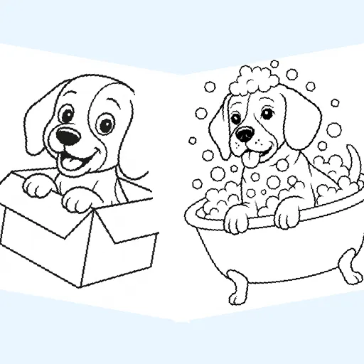 Free beagle coloring pages for kids